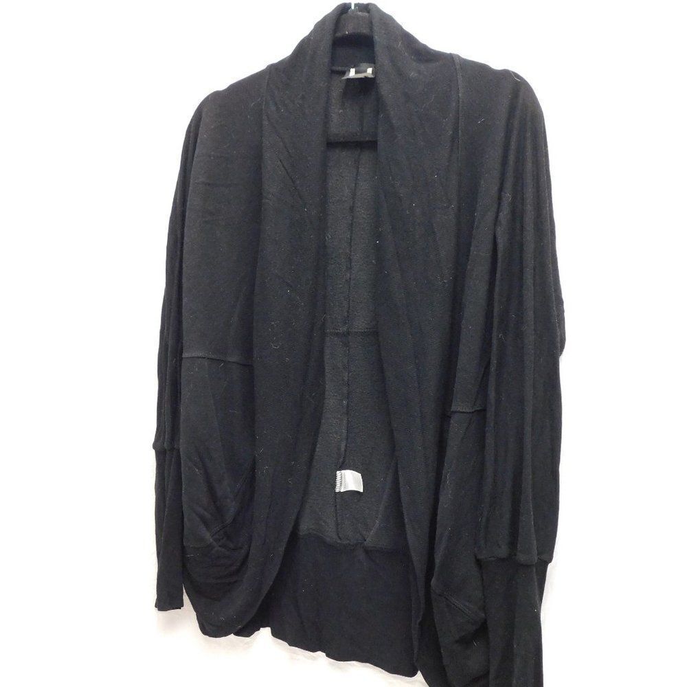 Anthropologie H by Bordeaux Black Cardigan Knit Top EUC